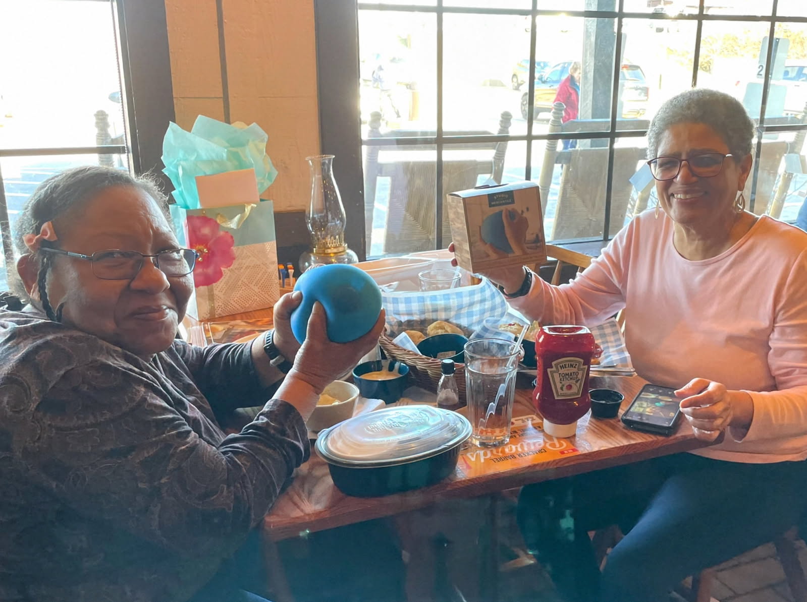 Celebrating with family